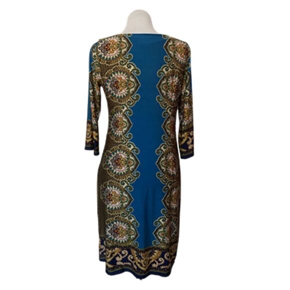 Sunny Leigh Floral Shift Dress Size S - Picture 3 of 4